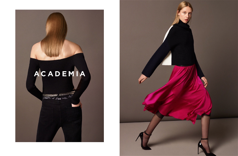 Lucie Stoll for Academia AW'17's cover